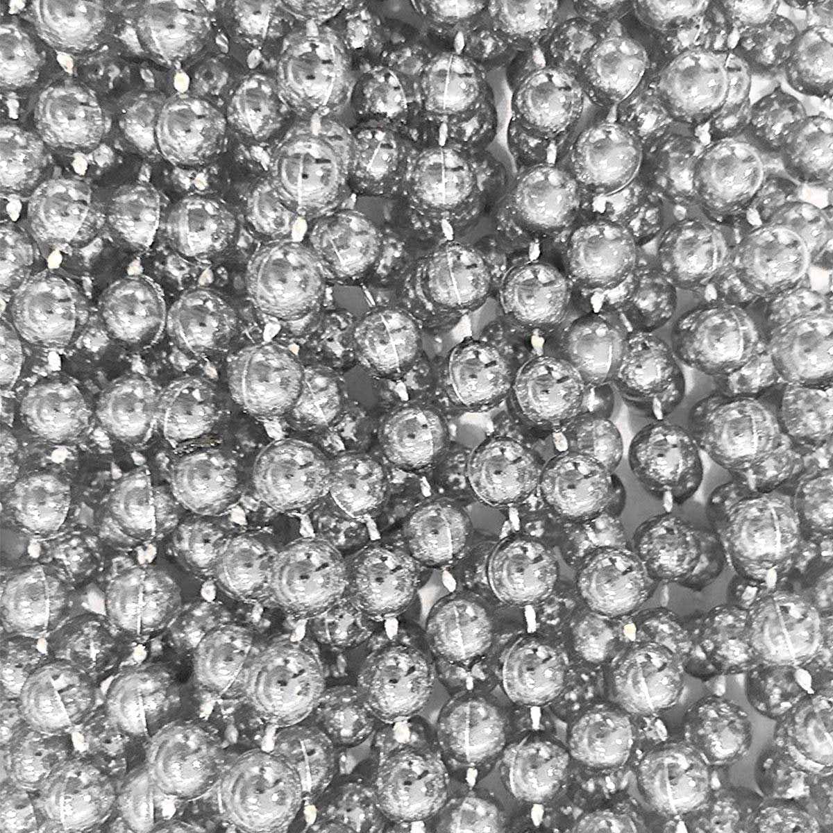 Mardi Gras Beads 33 inch 7mm, 6 Dozen, 72 Necklaces