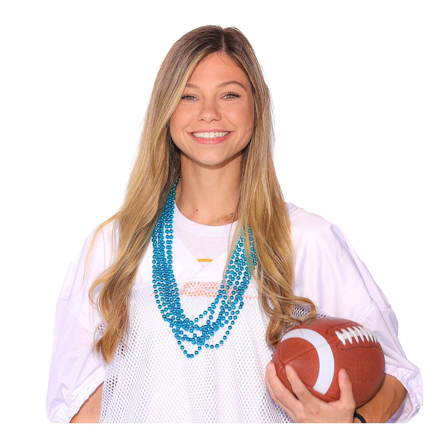 Mardi Gras Beads 33 inch 7mm, 6 Dozen, 72 Necklaces