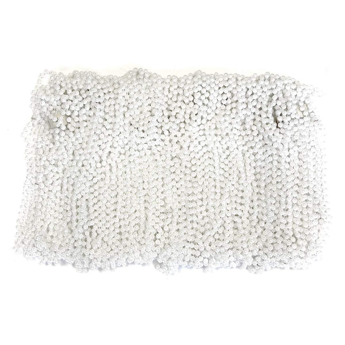 THE MARDI GRAS KREWE Green Mardi Gras Beads - 33 Inch, 120 Pieces