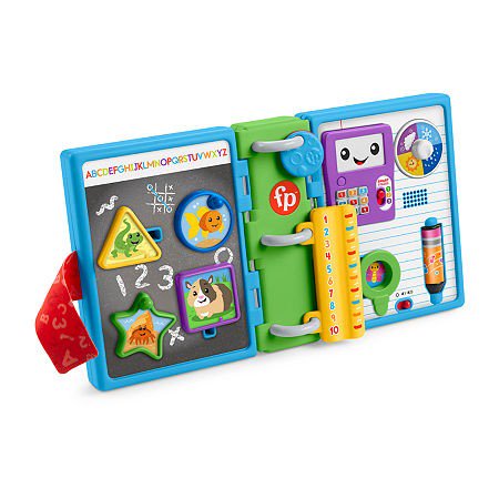 Fisher-Price Laugh & Learn 123 Schoolbook, Ages 6-36 Mo