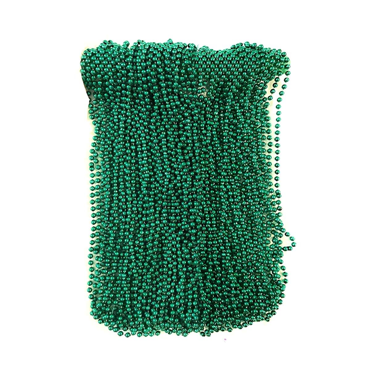 Mardi Gras Beads 33 inch 7mm, 6 Dozen, 72 Necklaces