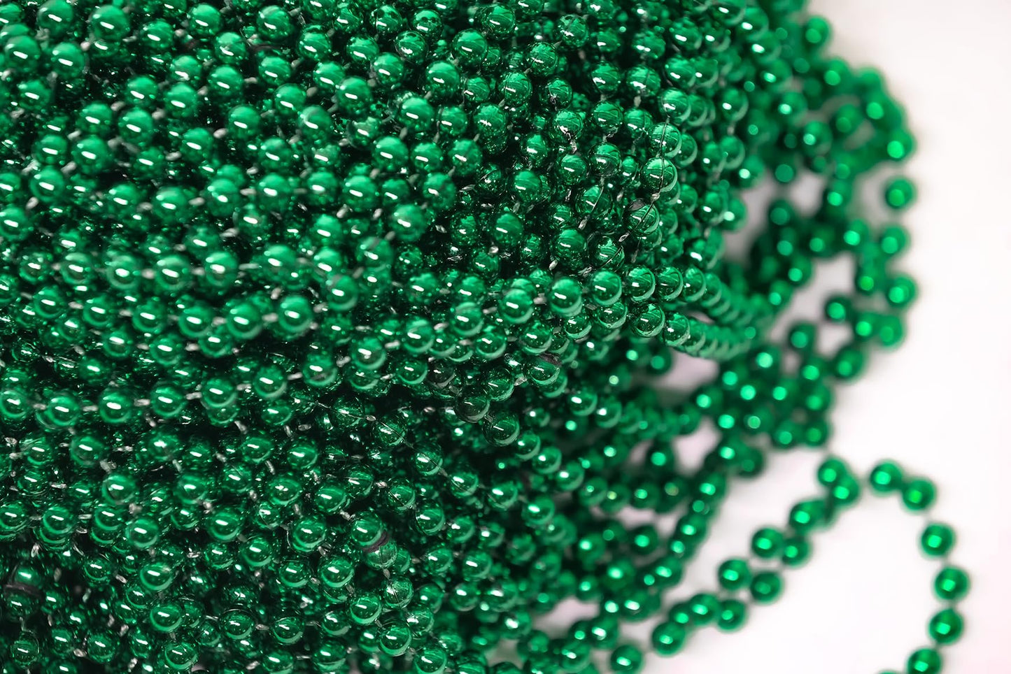 Mardi Gras Beads 33 inch 7mm, 6 Dozen, 72 Necklaces