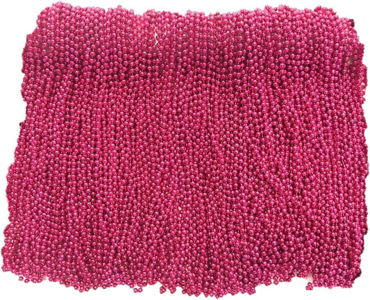 THE MARDI GRAS KREWE Green Mardi Gras Beads - 33 Inch, 120 Pieces