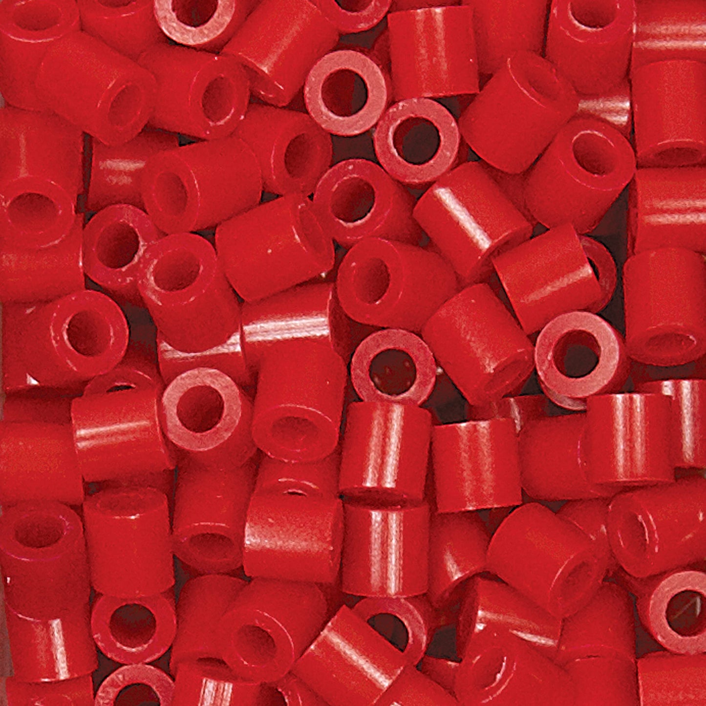 Perler 80-11094 Fuse Bead Set for Kid's Crafts, Red, 6000pcs, Small
