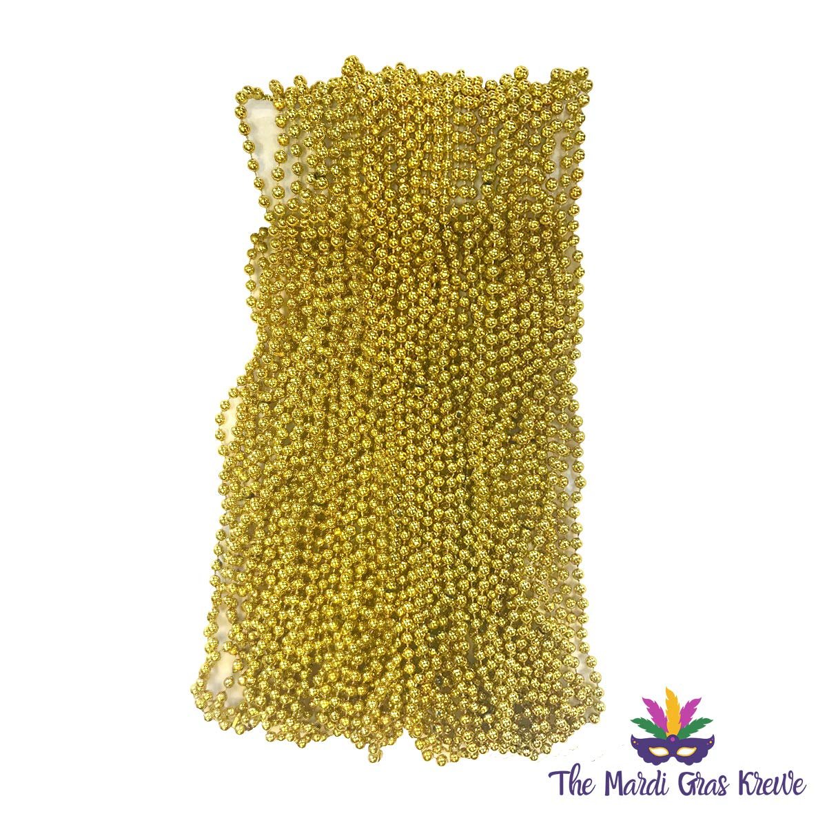 Mardi Gras Beads 33 inch 7mm, 6 Dozen, 72 Necklaces