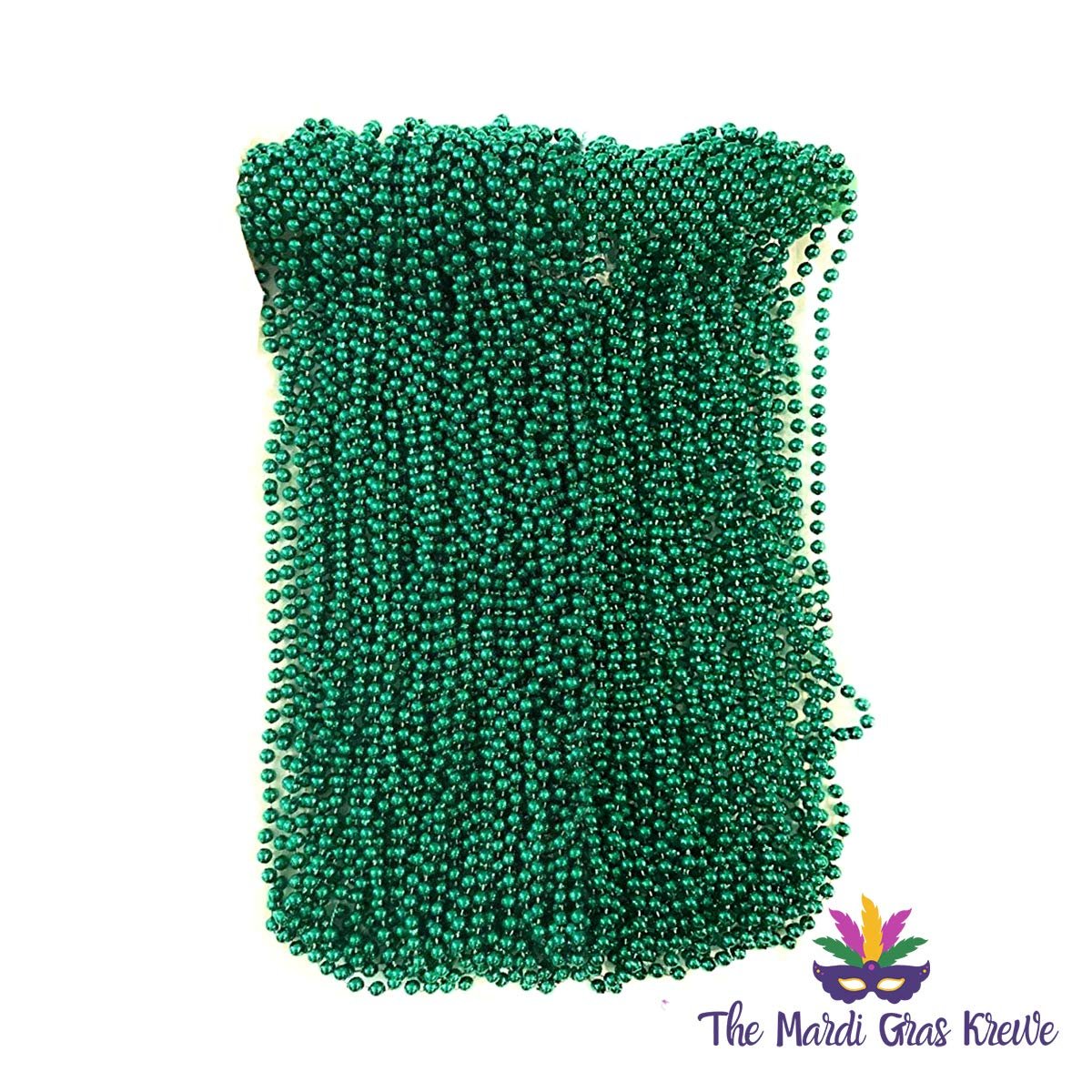 Mardi Gras Beads 33 inch 7mm, 6 Dozen, 72 Necklaces