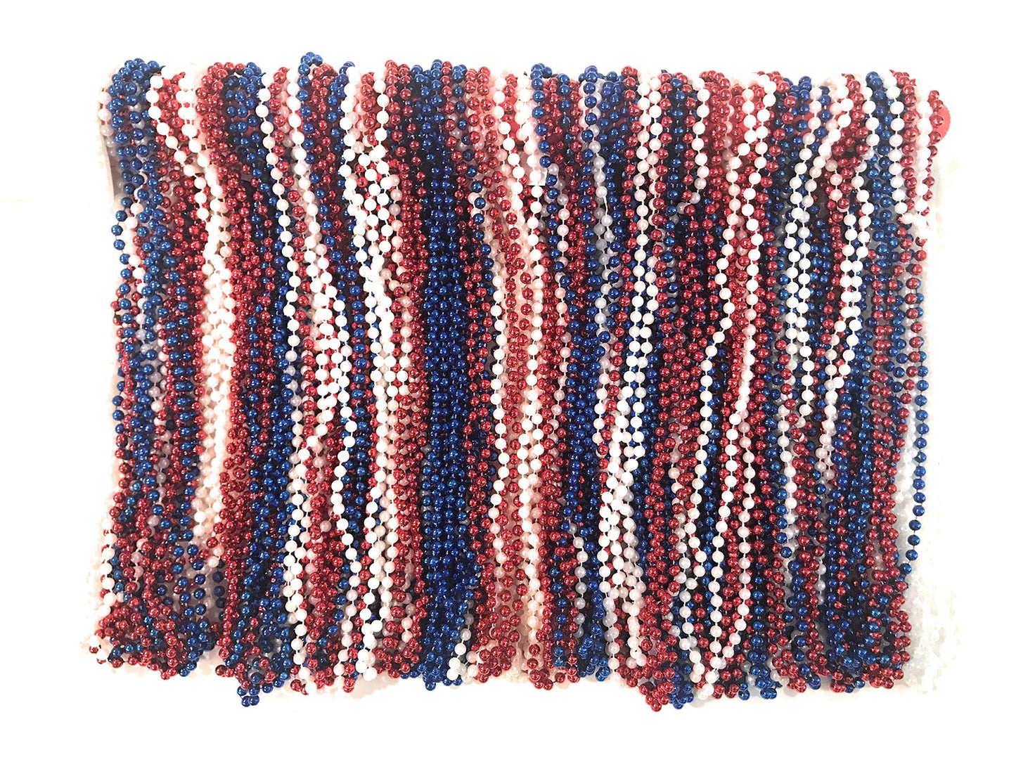 THE MARDI GRAS KREWE Green Mardi Gras Beads - 33 Inch, 120 Pieces