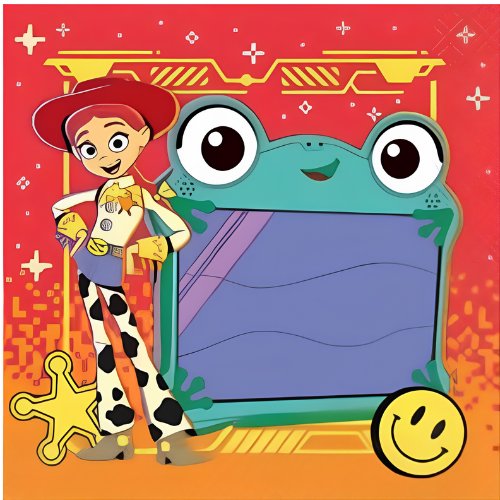 Toy Story 5 Multicolor Beverage Napkins (Pack of 16) - Fun & Colorful Design, Perfect for Kids Birthdays & Celebrations